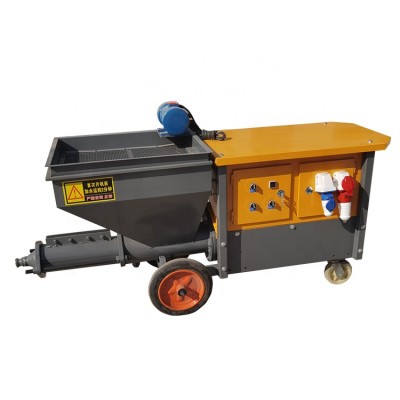 Best selling to Europe sand mortar cement spray plastering wall roof machine for decoration